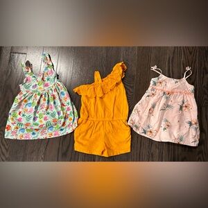 Girls romper and dresses